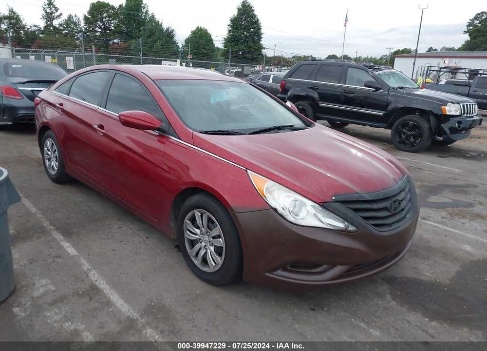 2012 HYUNDAI SONATA GLS VIN: 5NPEB4AC9CH490641