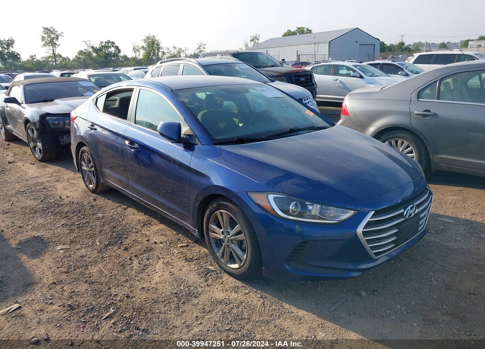 2018 HYUNDAI ELANTRA SEL VIN: 5NPD84LF3JH371000