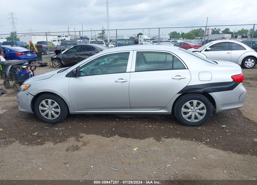 2009 TOYOTA COROLLA LE VIN: JTDBL40E49J024294
