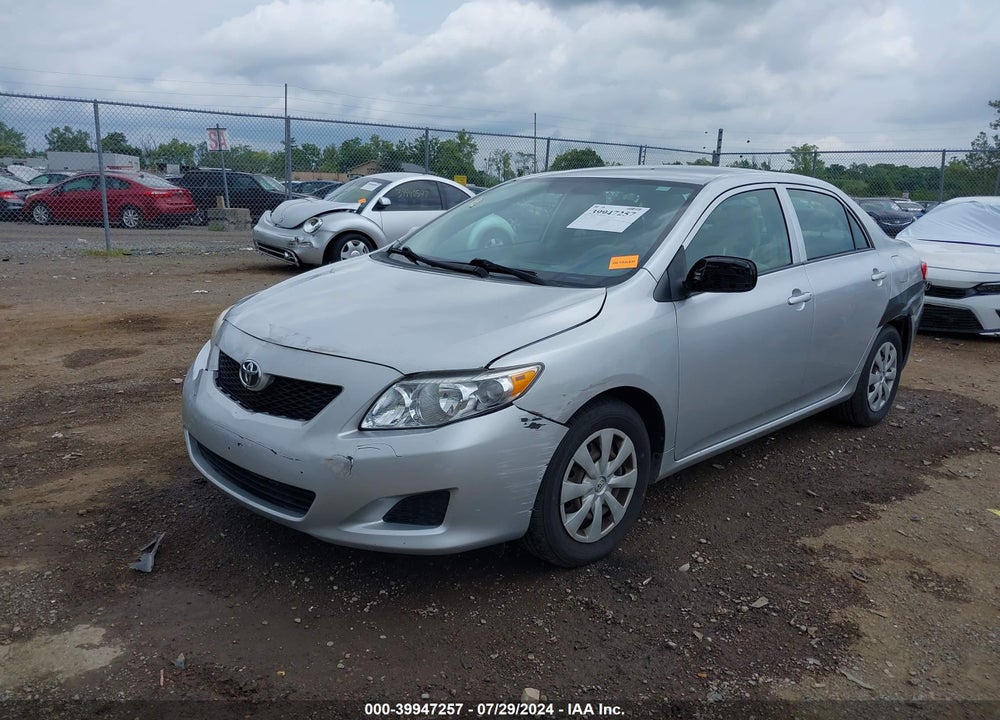 2009 TOYOTA COROLLA LE VIN: JTDBL40E49J024294