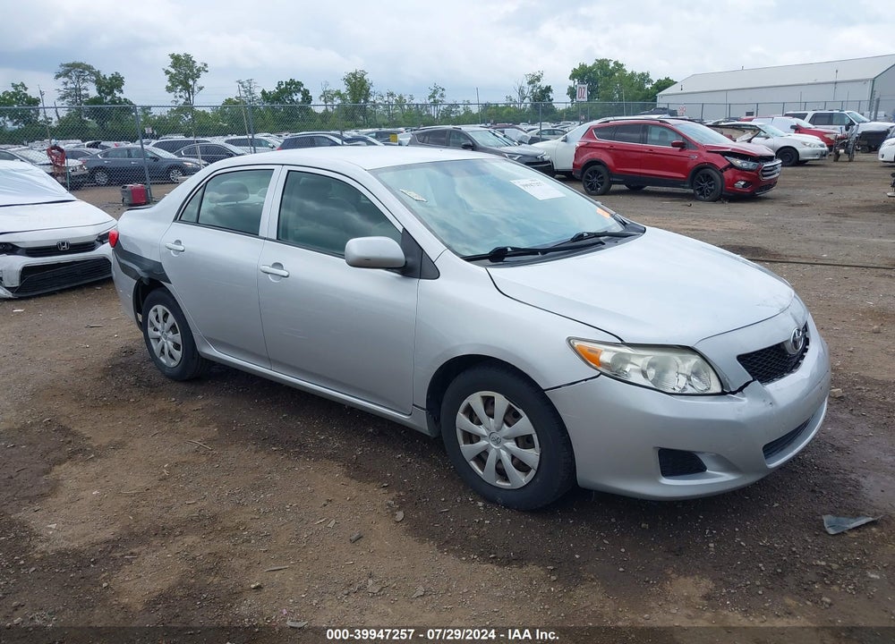 2009 TOYOTA COROLLA LE VIN: JTDBL40E49J024294