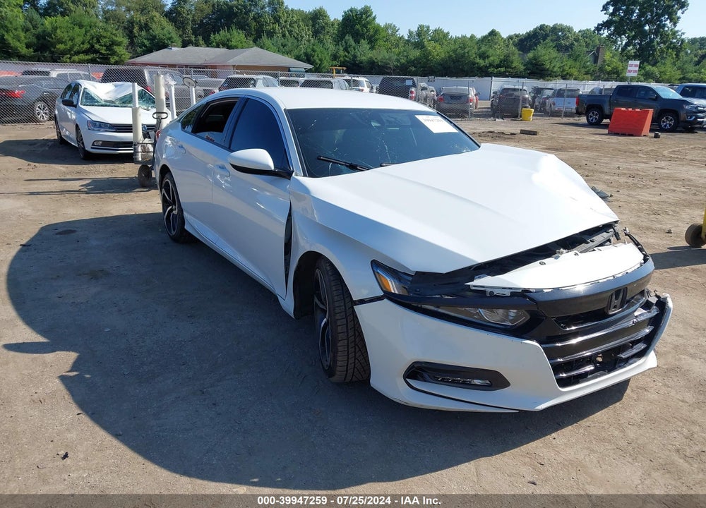 2019 HONDA ACCORD SPORT VIN: 1HGCV1F31KA142720