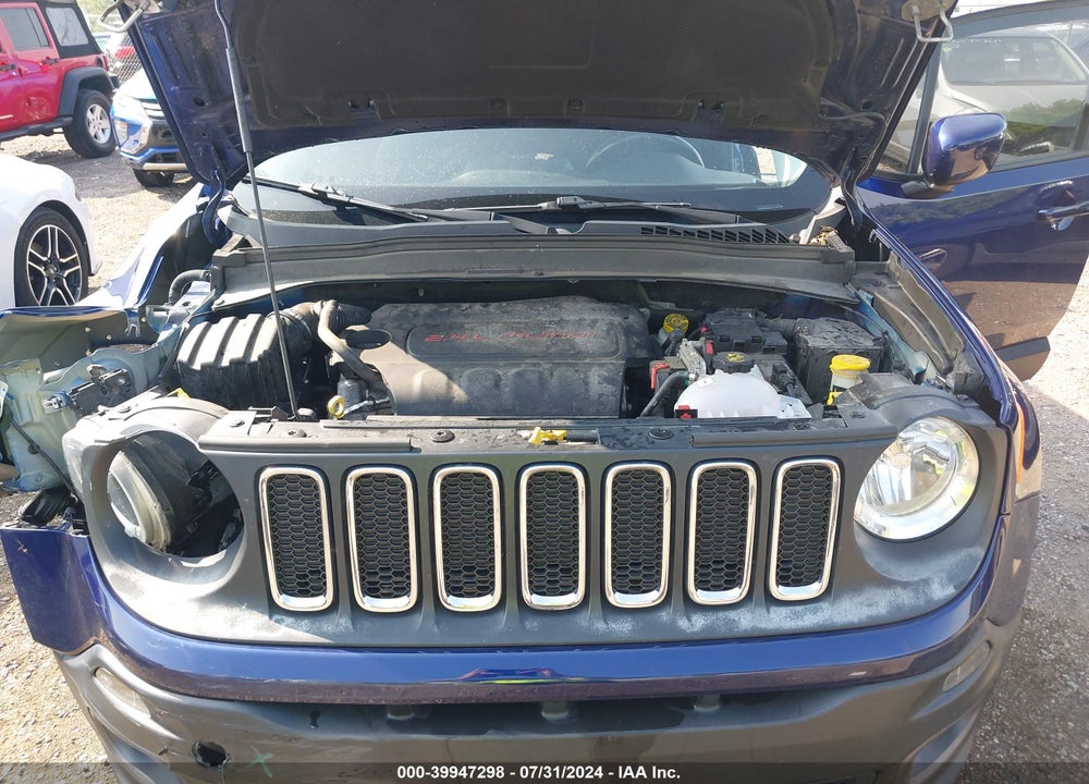 2017 JEEP RENEGADE LATITUDE 4X4 VIN: ZACCJBBB8HPG58997