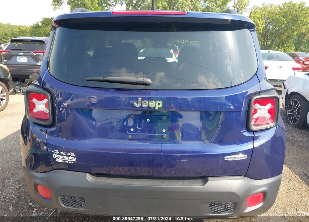 2017 JEEP RENEGADE LATITUDE 4X4 VIN: ZACCJBBB8HPG58997