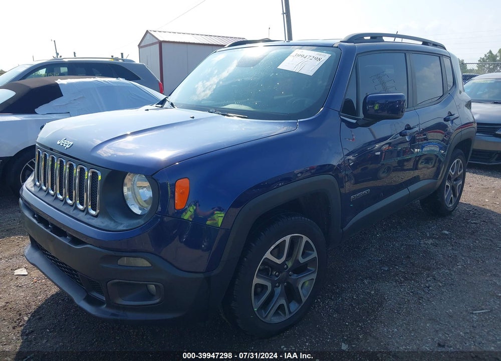 2017 JEEP RENEGADE LATITUDE 4X4 VIN: ZACCJBBB8HPG58997