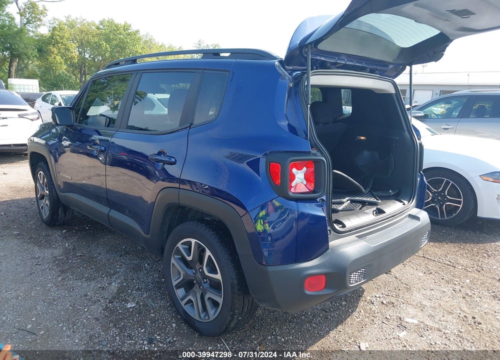 2017 JEEP RENEGADE LATITUDE 4X4 VIN: ZACCJBBB8HPG58997