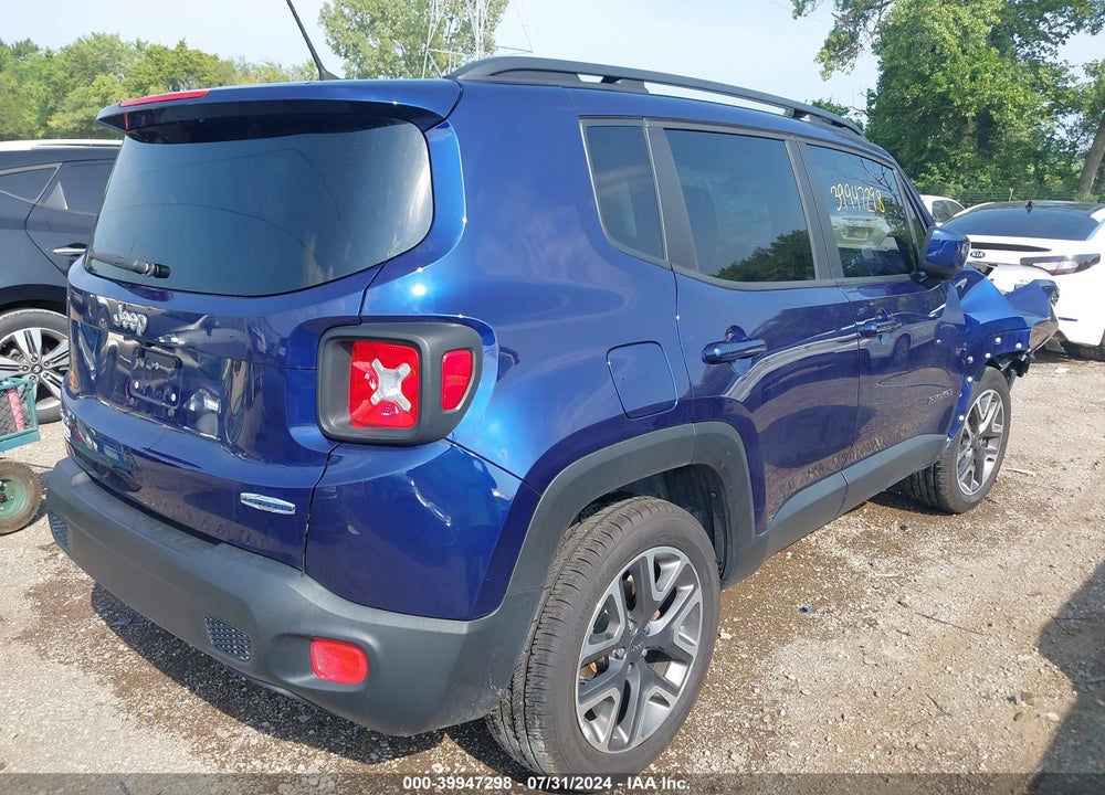 2017 JEEP RENEGADE LATITUDE 4X4 VIN: ZACCJBBB8HPG58997