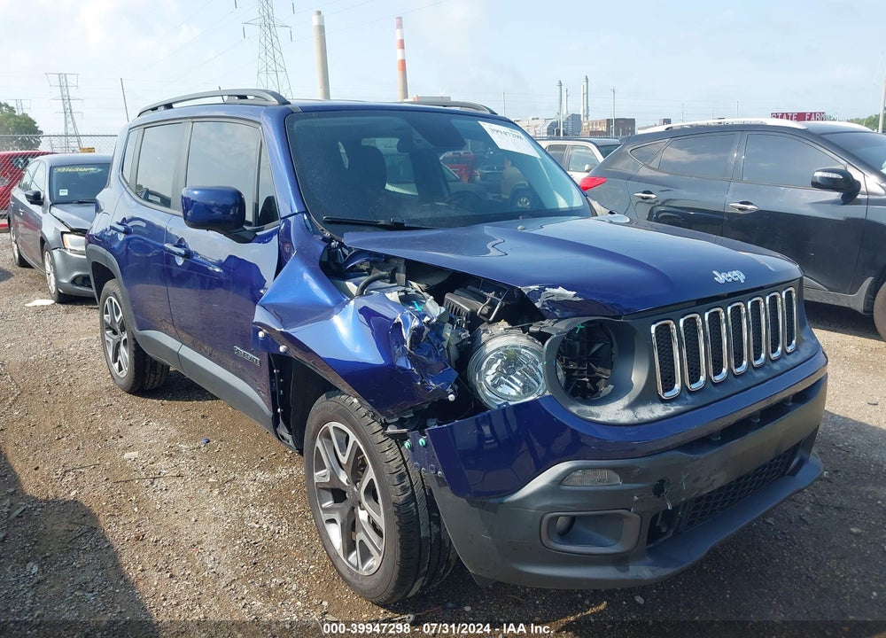 2017 JEEP RENEGADE LATITUDE 4X4 VIN: ZACCJBBB8HPG58997