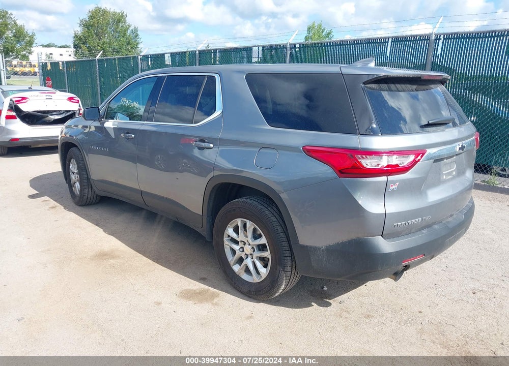 2018 CHEVROLET TRAVERSE LS VIN: 1GNEVFKW9JJ267779