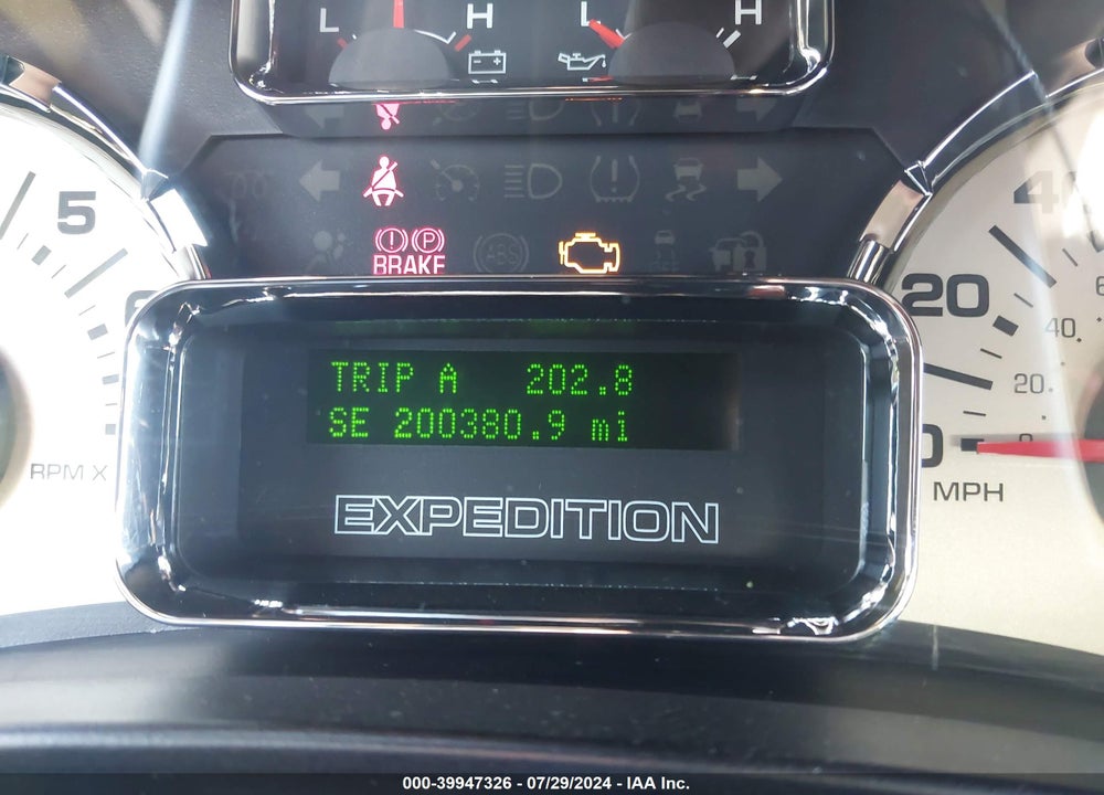 2012 FORD EXPEDITION LIMITED VIN: 1FMJU1K51CEF13753
