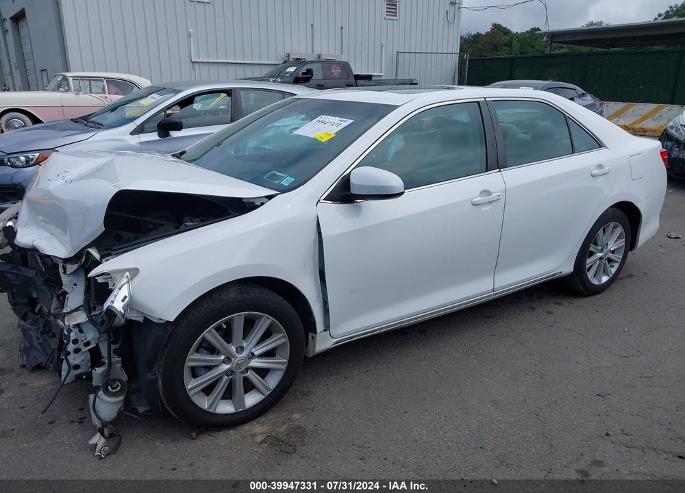 2012 TOYOTA CAMRY XLE VIN: 4T1BF1FK3CU140221