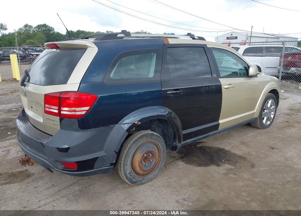2010 DODGE JOURNEY SXT VIN: 3D4PG5FV6AT268178