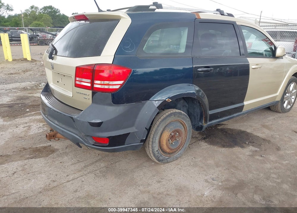 2010 DODGE JOURNEY SXT VIN: 3D4PG5FV6AT268178