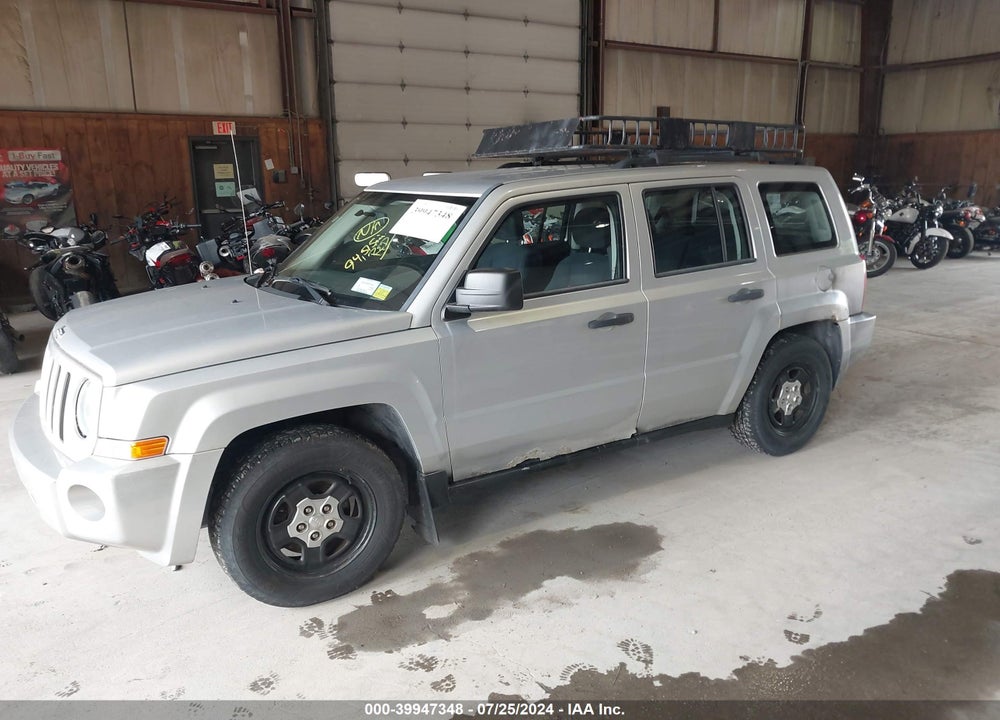 2010 JEEP PATRIOT SPORT VIN: 1J4NF2GB7AD500457