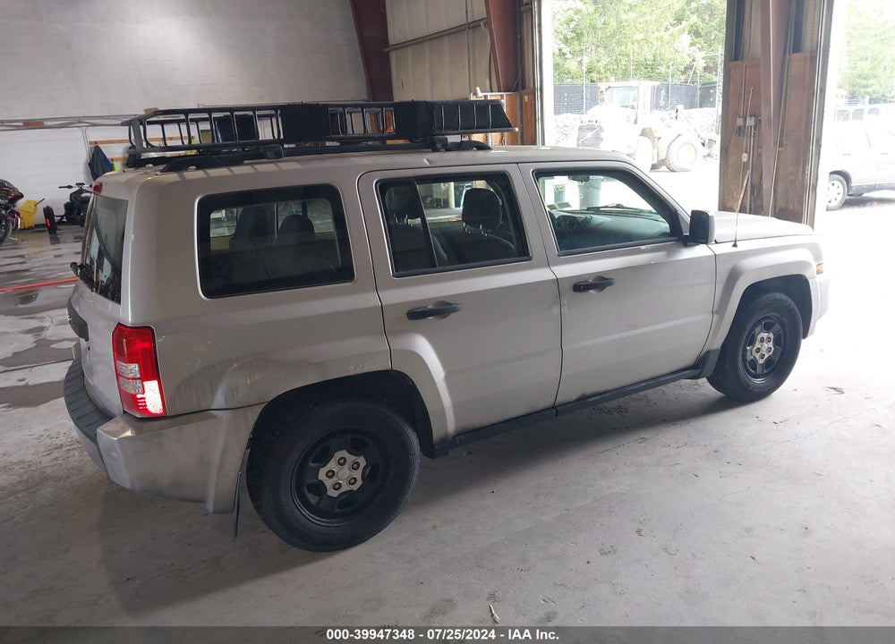 2010 JEEP PATRIOT SPORT VIN: 1J4NF2GB7AD500457