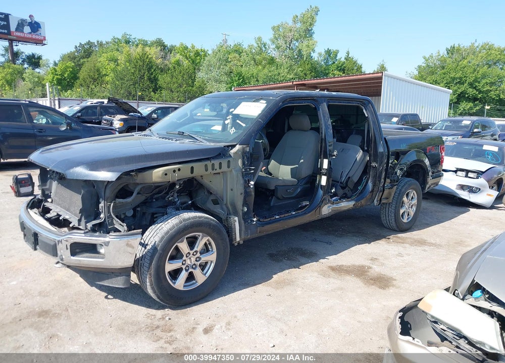 2018 FORD F-150 XLT VIN: 1FTEW1E54JKD92162