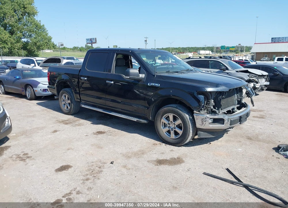 2018 FORD F-150 XLT VIN: 1FTEW1E54JKD92162