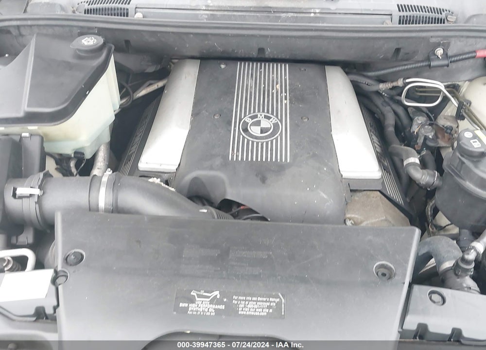 2000 BMW X5 4.4 VIN: WBAFB3341YLH02908
