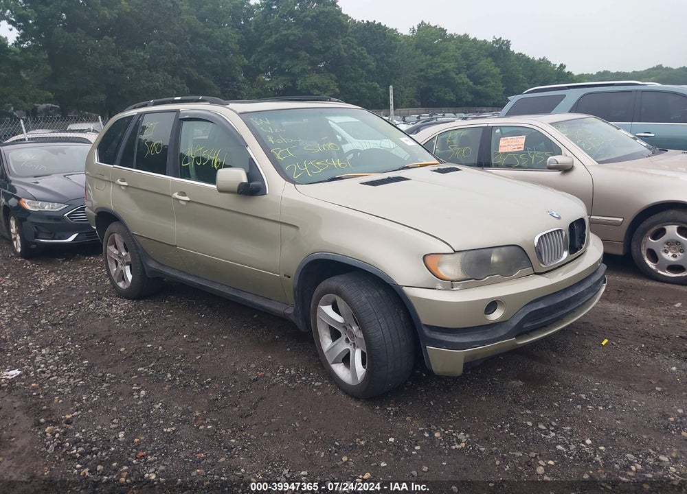 2000 BMW X5 4.4 VIN: WBAFB3341YLH02908