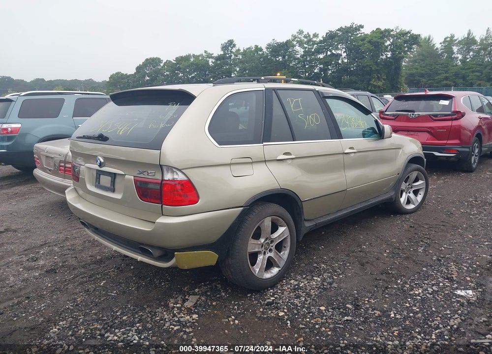 2000 BMW X5 4.4 VIN: WBAFB3341YLH02908
