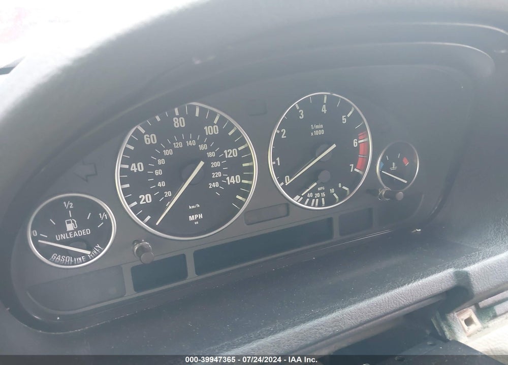 2000 BMW X5 4.4 VIN: WBAFB3341YLH02908