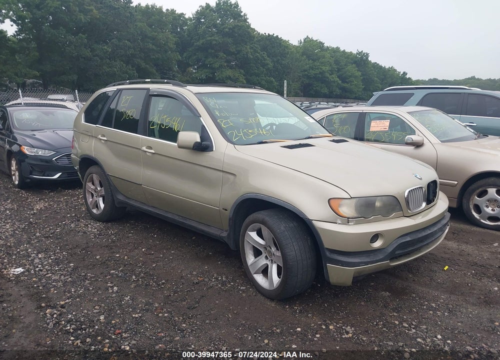 2000 BMW X5 4.4 VIN: WBAFB3341YLH02908