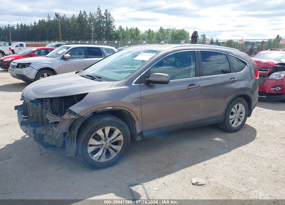 2012 HONDA CR-V EX-L VIN: 5J6RM4H71CL025068