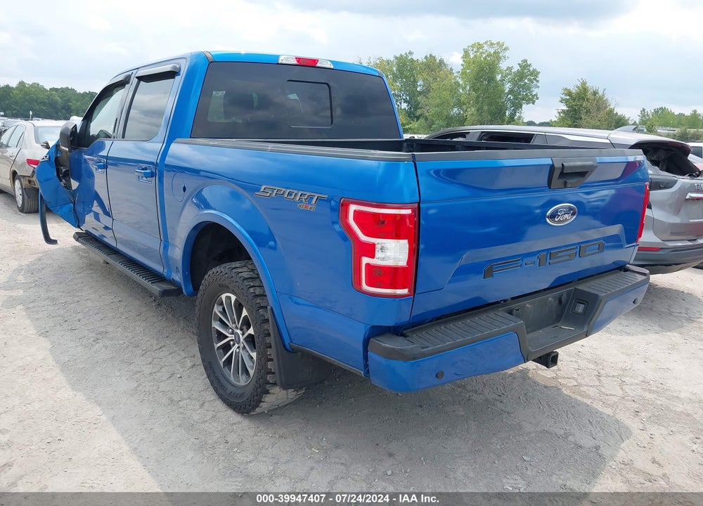 2019 FORD F-150 XLT VIN: 1FTEW1E55KKD19738