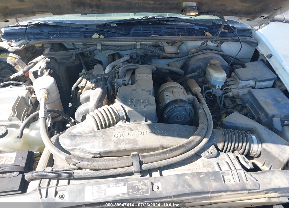 1998 CHEVROLET S-10 FLEETSIDE VIN: 1GCCS1449W8141671