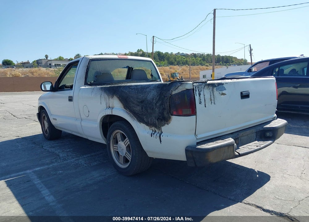 1998 CHEVROLET S-10 FLEETSIDE VIN: 1GCCS1449W8141671