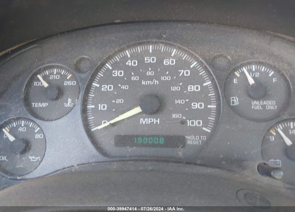 1998 CHEVROLET S-10 FLEETSIDE VIN: 1GCCS1449W8141671