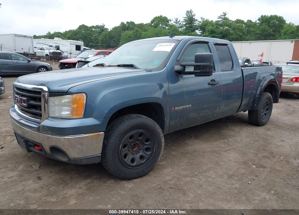 2008 GMC SIERRA 1500 SLE1 VIN: 2GTEK19C181156759