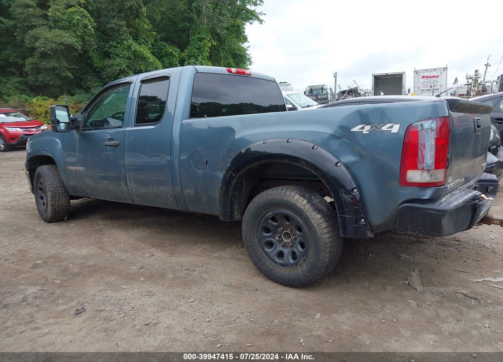 2008 GMC SIERRA 1500 SLE1 VIN: 2GTEK19C181156759