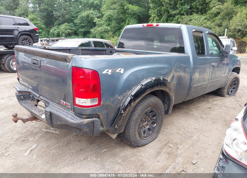 2008 GMC SIERRA 1500 SLE1 VIN: 2GTEK19C181156759