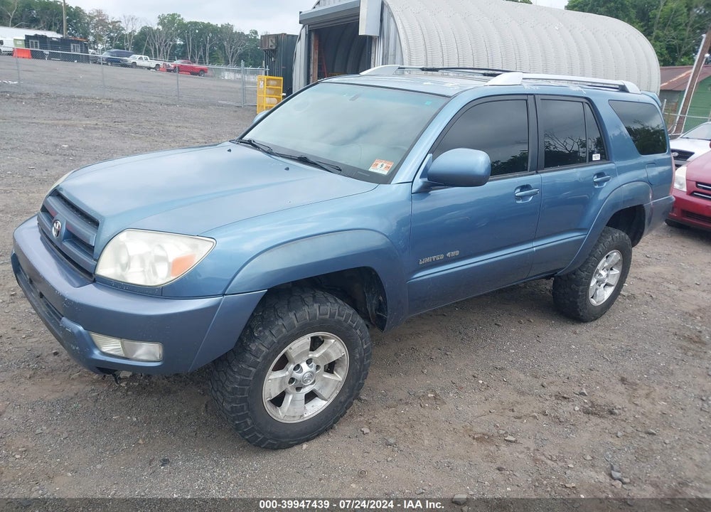 2004 TOYOTA 4RUNNER LIMITED V6 VIN: JTEBU17R840039542