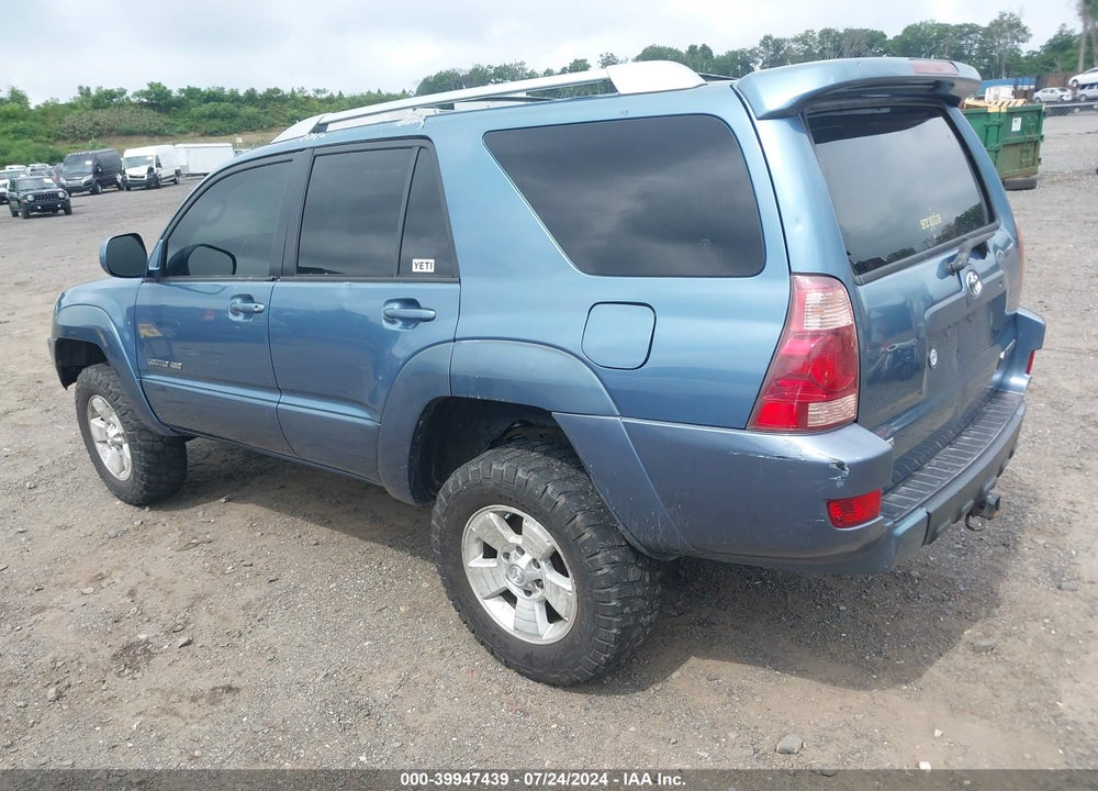 2004 TOYOTA 4RUNNER LIMITED V6 VIN: JTEBU17R840039542