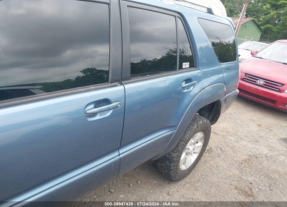 2004 TOYOTA 4RUNNER LIMITED V6 VIN: JTEBU17R840039542