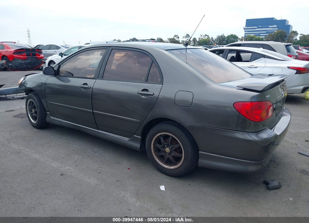 2004 TOYOTA COROLLA S VIN: 1NXBR32E84Z304597
