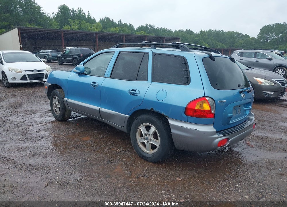 2004 HYUNDAI SANTA FE GLS VIN: KM8SC13D94U771149