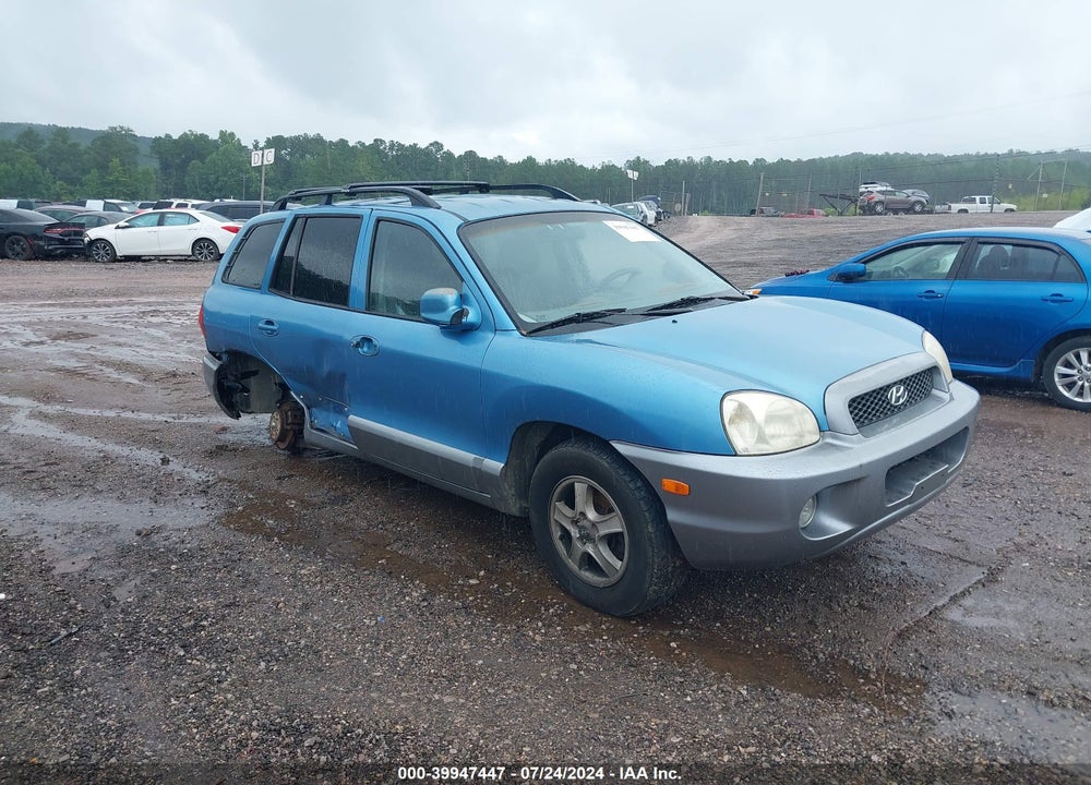 2004 HYUNDAI SANTA FE GLS VIN: KM8SC13D94U771149