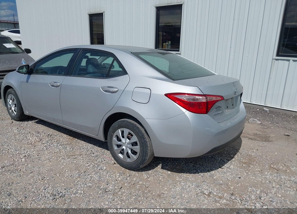2017 TOYOTA COROLLA L VIN: 5YFBURHE5HP650302