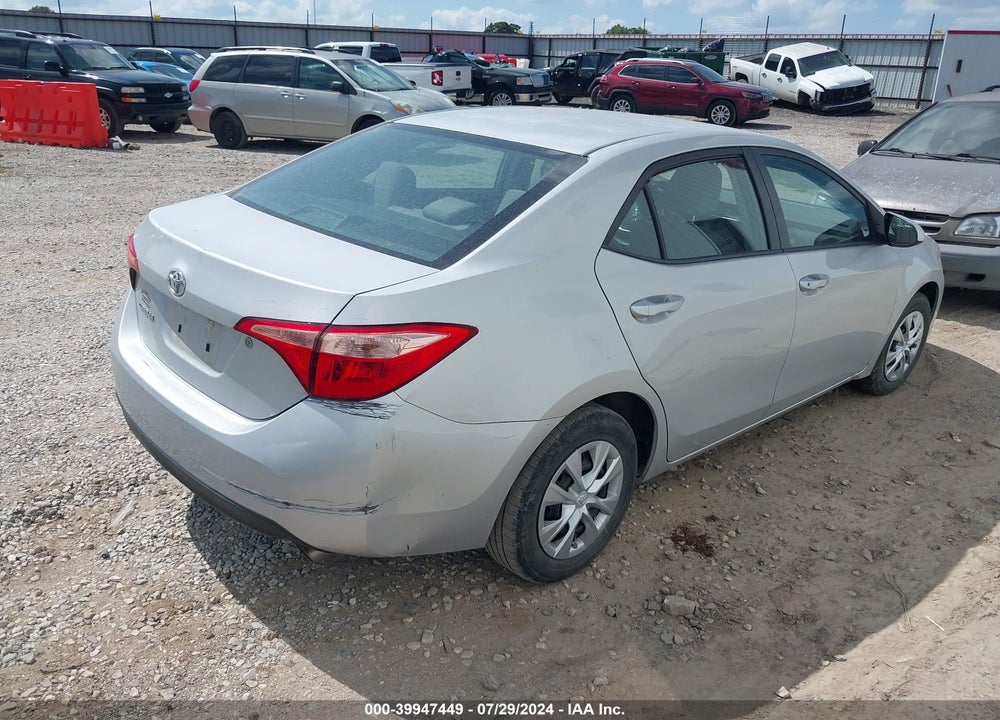 2017 TOYOTA COROLLA L VIN: 5YFBURHE5HP650302
