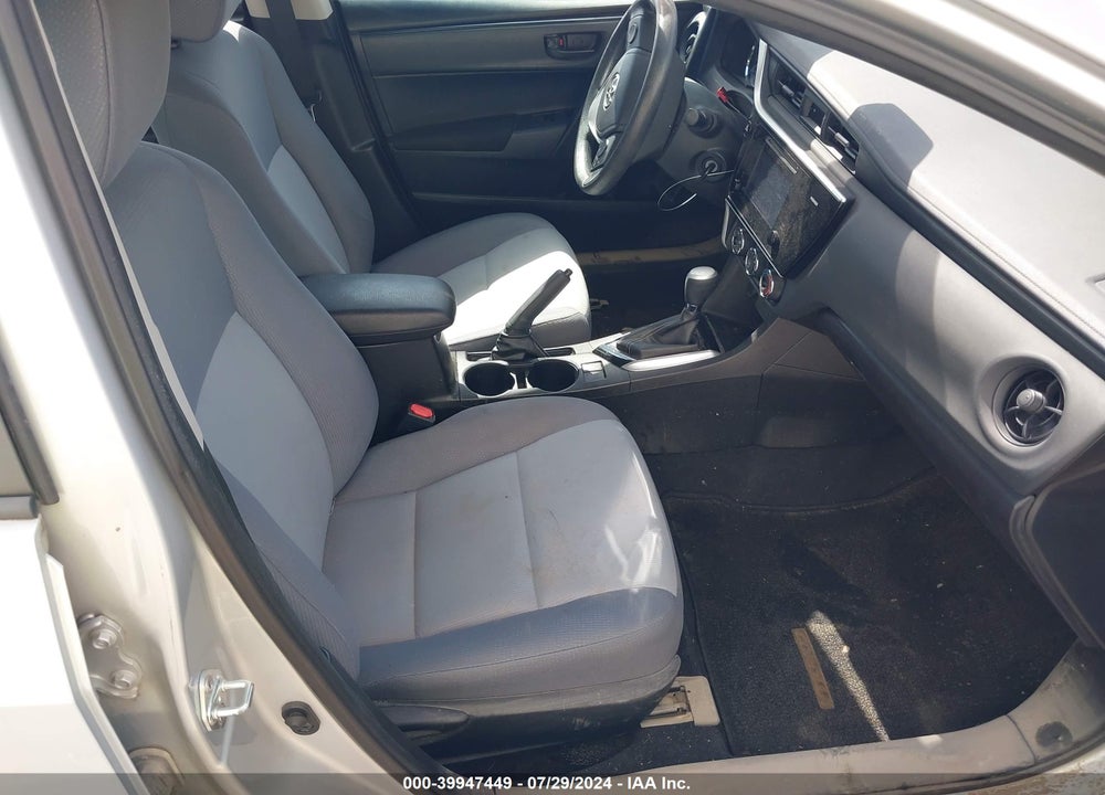 2017 TOYOTA COROLLA L VIN: 5YFBURHE5HP650302