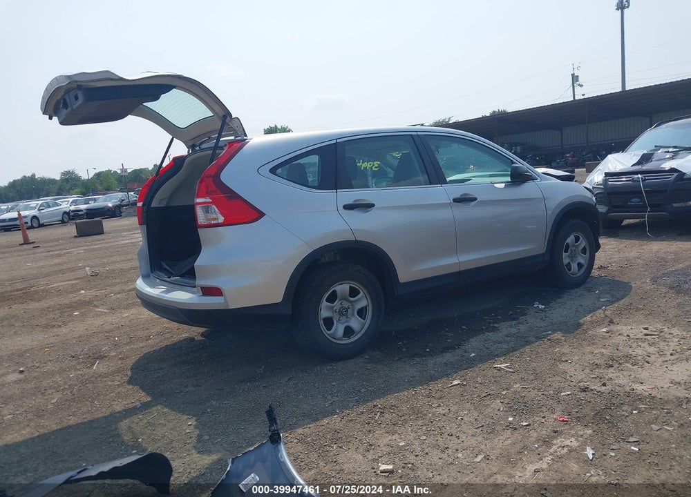 2015 HONDA CR-V LX VIN: 5J6RM4H36FL022944
