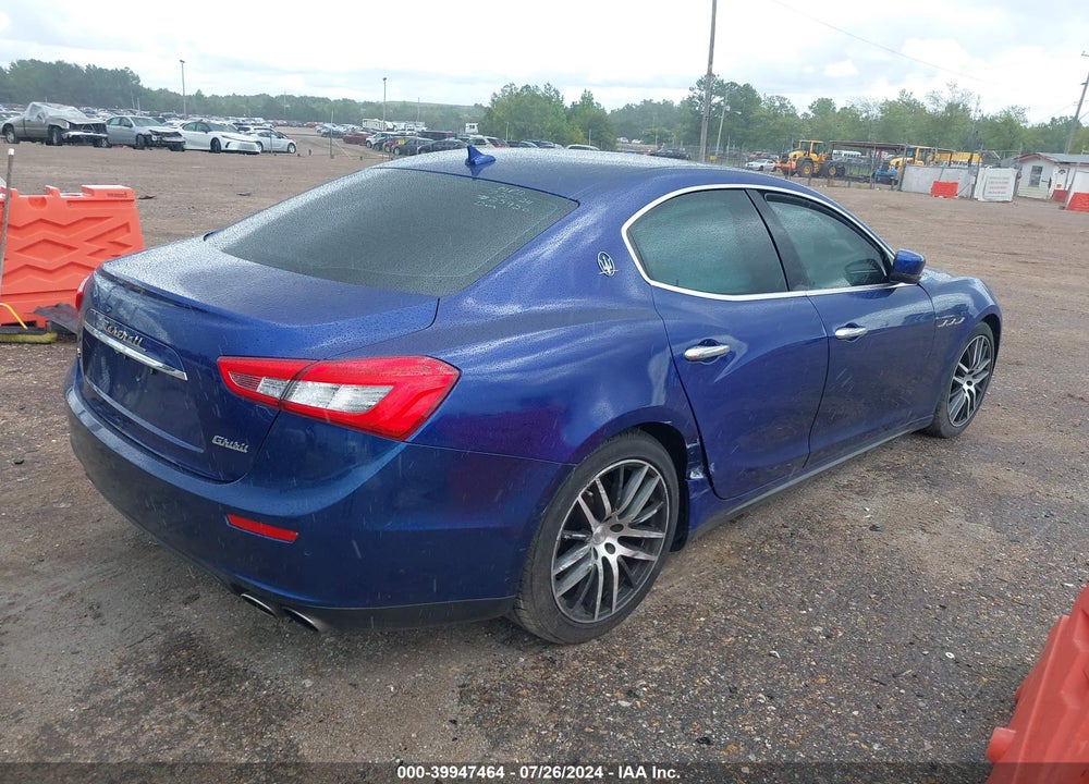 2015 MASERATI GHIBLI S Q4 VIN: ZAM57RTAXF1138069