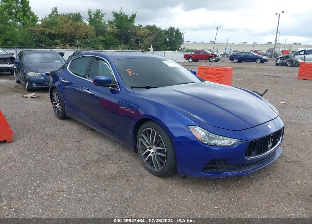 2015 MASERATI GHIBLI S Q4 VIN: ZAM57RTAXF1138069