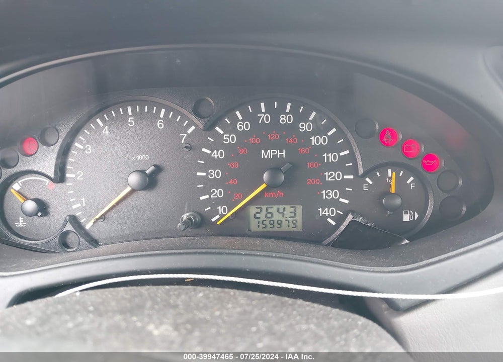 2000 FORD FOCUS ZTS VIN: 1FAHP3838YW353311