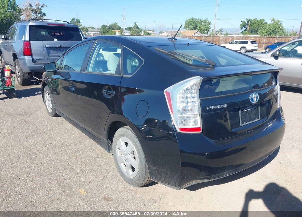 2010 TOYOTA PRIUS I/II/III/IV/V VIN: JTDKN3DU4A0063337