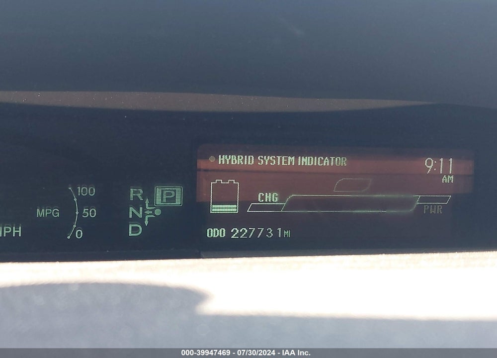 2010 TOYOTA PRIUS I/II/III/IV/V VIN: JTDKN3DU4A0063337
