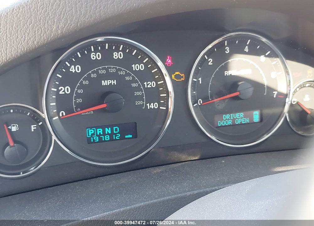 2007 JEEP GRAND CHEROKEE LAREDO VIN: 1J8GR48K27C549136